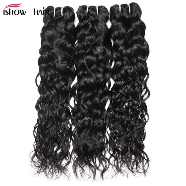 8-28inch Brazilian Water Wave Hair Bundles 3/4/5Pcs Wholesale Cheap Brazilian Hair Weave Bundles 