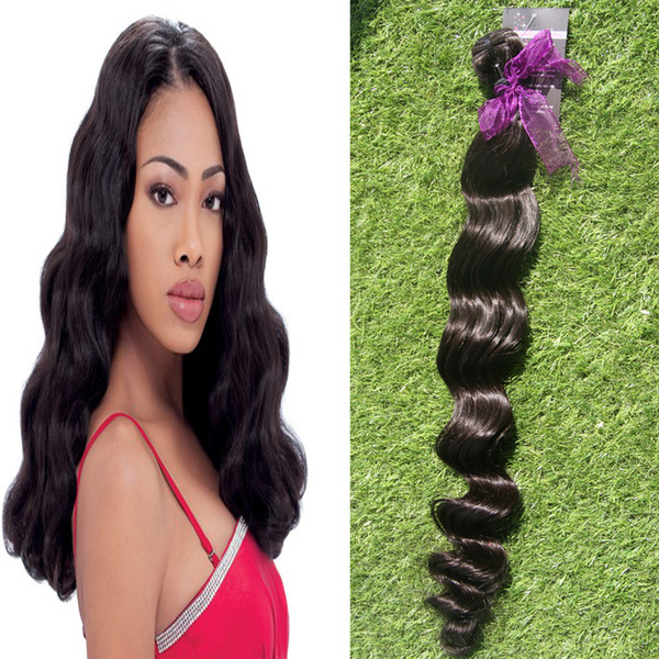 Natural Loose Wave Brazilian Hair Brazilian Curly Hair(YunTian)Hair Products 100g Brazilian Hair Weave Bundles Human Hair Weave Extensions