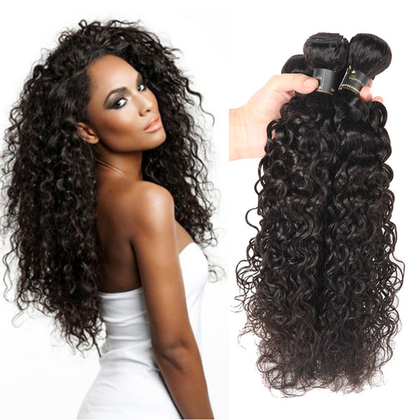 Malaysian Virgin Hair Bundles Wet and Wavy Kinky Curly Loose Deep Wave Water Body Wave Straight Human Hair Extensions