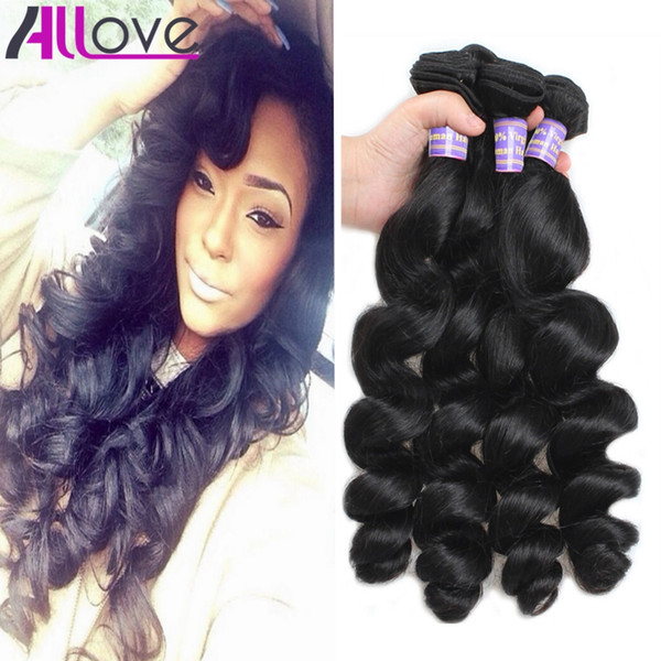 Wholesale Cheap Brazilian Hair Wefts 4Bundles Unprocessed Peruvian Indian Malaysian Loose Wave Virgin Hair Extensions 