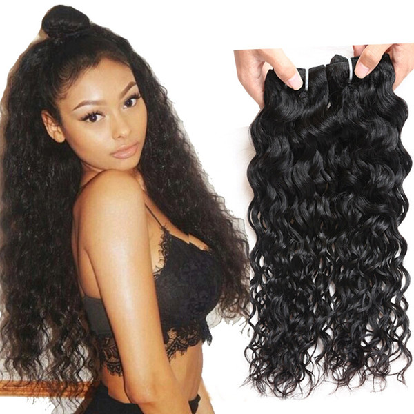 Unprocessed Brazilian Body Loose Deep Wave Curly Hair Weft Kinky Straight Human Hair Peruvian Indian Malaysian Hair Extensions Dyeable