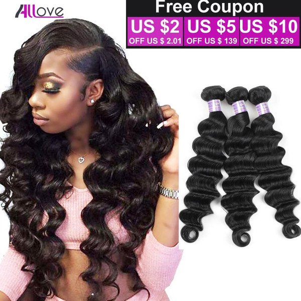 Peruvian Loose Deep Wave 1/3/4 Bundles 8A Unprocessed Virgin Hair Loose Deep Wave Peruvian Hair Human Hair Bundles Peruvian Deep Curly