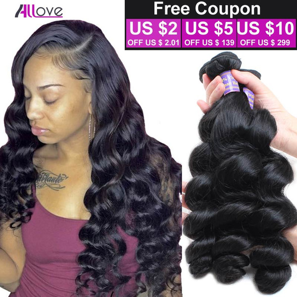 Top Sale 3 Bundles Peruvian Virgin Hair Loose Wave Unprocessed Peruvian Loose Wave 100g/Pc Cheap Brazilian Malaysian Hair Weave Bundles