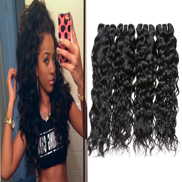 Top 8A Brazilian Loose Deep Curly Hair Weave Kinky Straight Human Hair Bundles 3pcs Peruvian Indian Malaysian Hair Extensions Natural Black