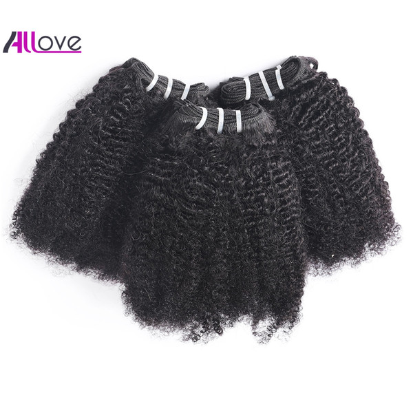 Brazilian Human Hair Bundles Peruvian Indian Hair Extensions Body Loose Deep Wave Afro Kinky Curly Hair Weft Straight