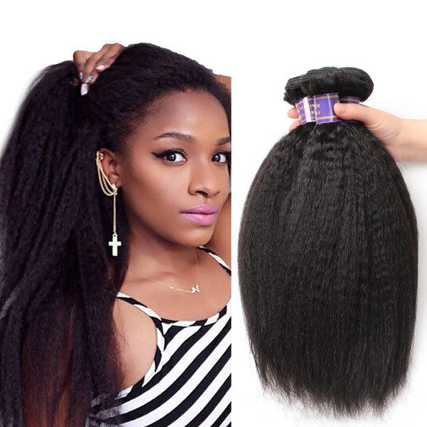 Unprocessed Brazilian Hair Bundles Peruvian Indian Malaysian Hair Extensions Body Loose Deep Wave Curly Hair Weft Kinky Straight