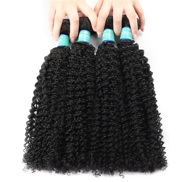 10A Brazilian Loose Deep Human Hair Bundles 3/4 Bundles Deals Kinky Curly Indian Remy Human Hair Weft Extensions Deep Wave Body