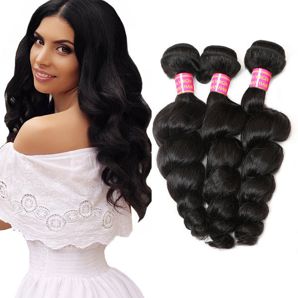 Cheap Unprocessed Brazilian Kinky Straight Body Loose Deep Wave Curly Hair Weft Wholesale Peruvian Indian Malaysian Human Hair 