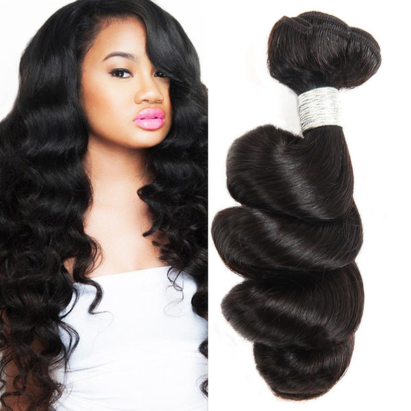 Factory Price 8-28inch Brazilian Loose Wave Remy Human Hair Weaves 10 Pcs Cheap 10A Grade unprocessed Human Hair Extensions Free Shipping