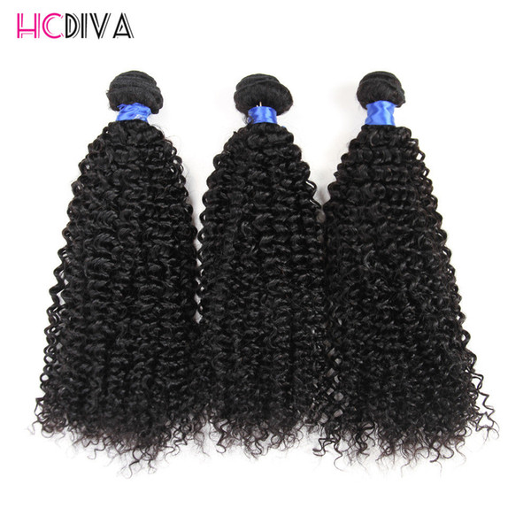 Kinky Curly Virgin Mink Human Hair weave Extensions Grade 7A 3 Bundles 100% Unprocessed Natural Color And Black Wholesale Human Virgin Hair