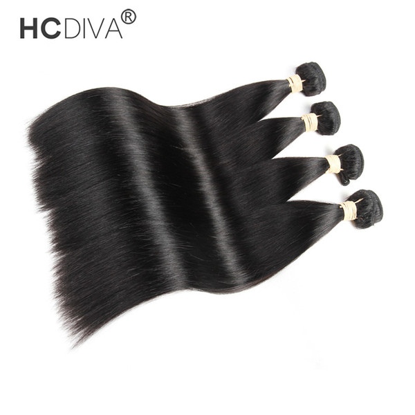 Brazilian Virgin Hair Straight 4 Bundles 8A Unprocessed Virgin Human Hair Weave, Cheap malaysian Straight Virgin Hair Bundles Natural Black