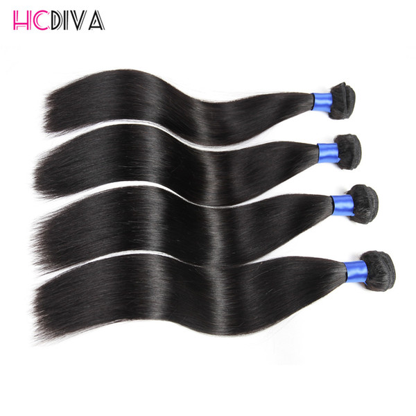 Brazilian Virgin Hair 100% Unprocessed Human Hair Grade 8A Natural Straight Hair Weave Product 3 Bundles Factory Wholesale Cheap well sale