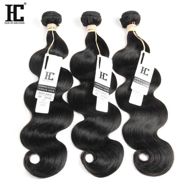 7A 3 Bundles Body Wave Unprocessed Brazilian Virgin Human Hair Extensions No Shed And Tang Free Double Weft Thick 300g