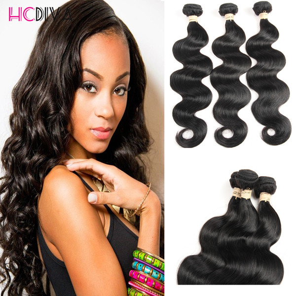 8A Grade Brazillian Body Wave Hair Bundles Unprocessed Brazilian peruvian indian Virgin Human Hair Weft For Black Woemen Dyeable Thick 300g