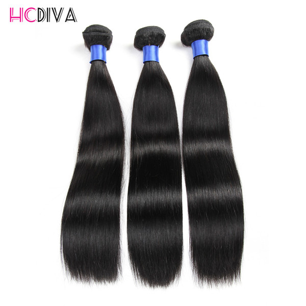 Brazilian Straight Virgin Hair HC Weaves 3 Bundles 100% Unprocessed Virgin Hair Hot Product Best Selling Hair