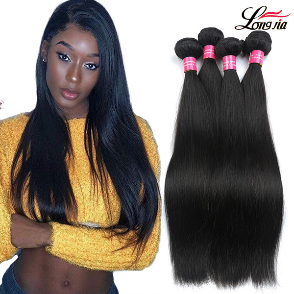 Charmingqueen Peruvian Straight Hair 100% Remy human Hair Weave Bundles Peruvian straight virgin hair bundles 8-28inch