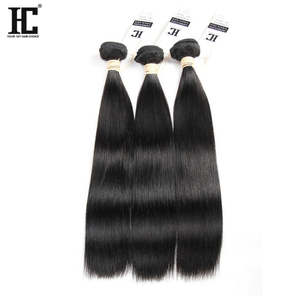 Natural Color 100% Human Straight Hair Virgin Hair Unprocessed Bundles Peruvian Hair