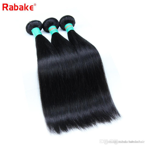 8A Rabake Brazilian Virgin Hair Bundles Straight Wholesale Cheap Brazilian Straight Virgin Human Hair Weave Bundles Deals 