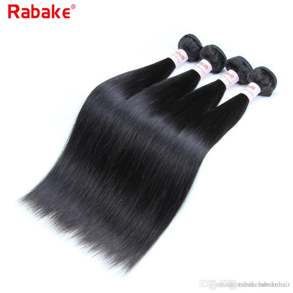 Brazilian Remy Human Hair Bundles Straight Double Weft Weave Human Hair Extensions Cuticle Aligned Wet and Wavy Natural Black Wholesale Hair