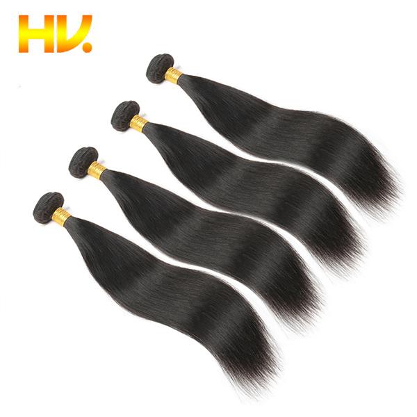 Hair Products 4 Bundles malaysian Hair Weave Bundles Non Remy 100% Human Hair Weft malaysian Straight Bundles