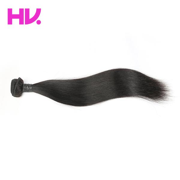 10a peruvian Straight Hair With Closure 1 piece Unprocessed Virgin Human Hair Bundles human Hair Extensions