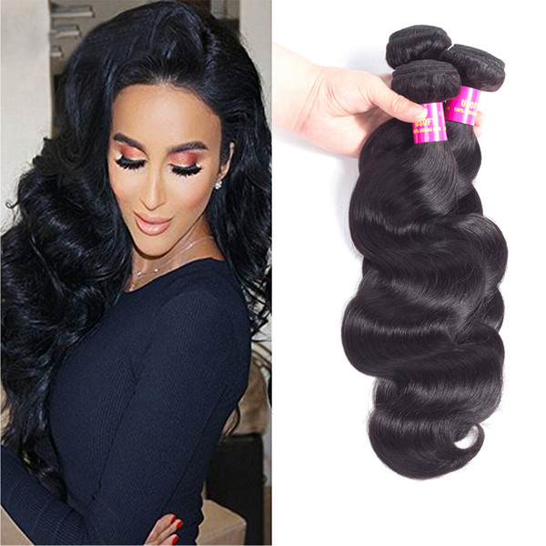 TOP 8A USOFT Malaysia Best Selling Natural color Straight hair 100% Unprocessed Fresh and undivided bundles with Weaving Hair Extension