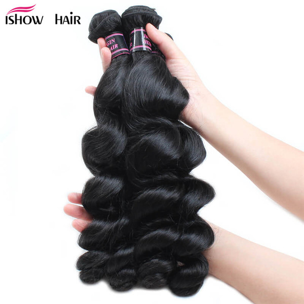 4/5 Bundles Peruvian Virgin Hair Water Wave Peruvian Loose Wave 100g/Pc Cheap Wholesale Brazilian Straight Human Hair Bundles Weaves