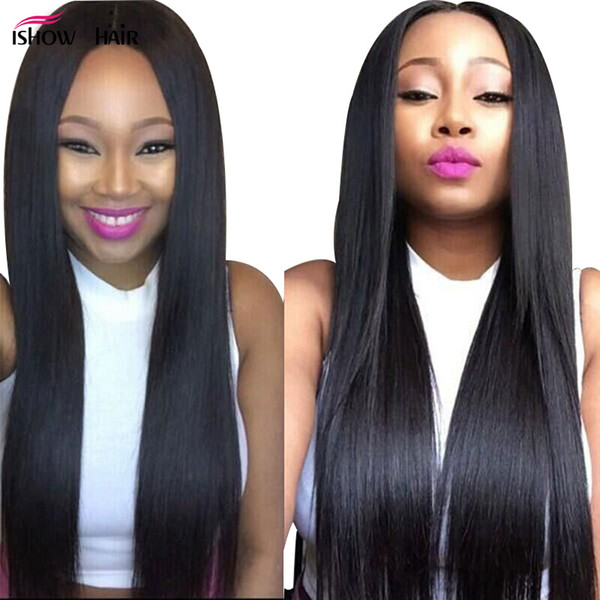 8A Brazilian Straight Virgin Hair 3 Bundles Unprocessed Brazilian Straight Hair Weave Bundles Cheap Peruvian Malaysian Human Hair Extensions