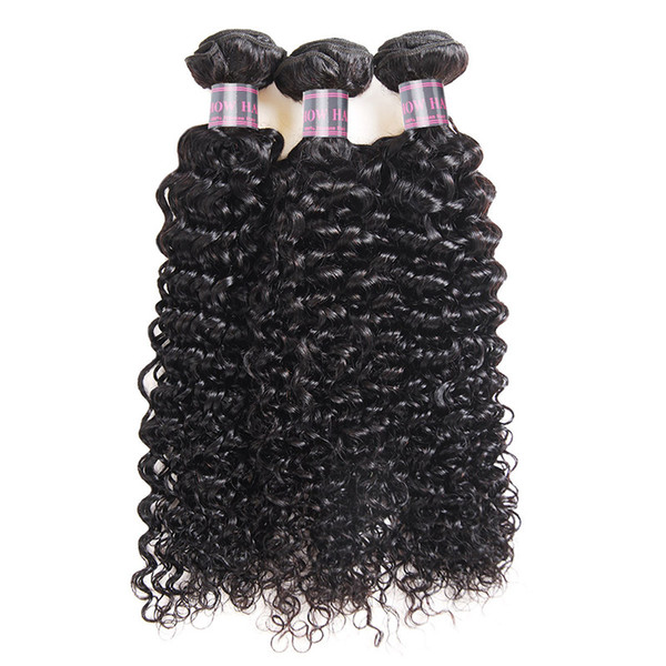 Unprocessed Brazilian Deep Curly Virgin Human Hair Bundles Weave Wholesale Cheap Virgin Brazilian Deep Curly Hair Extensions