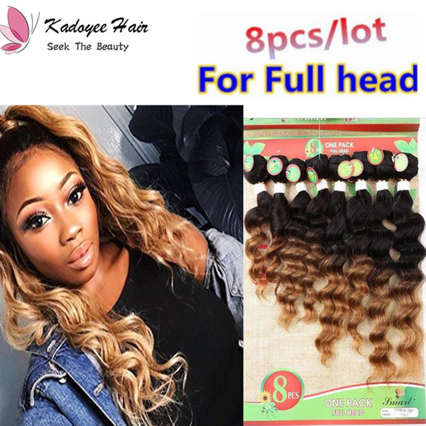 Free Shipping Loose wave Jerry curly Original human hair weaves 8pcs/Pack Kinky Curl hair Weaving Extensions 8-14inch for Black Women