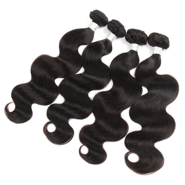 10A Mink Body Wave Unprocessed Brazilian Peruvian Indian Virgin Human Hair Wholesale Wet And Wavy Hair Weave Bundles