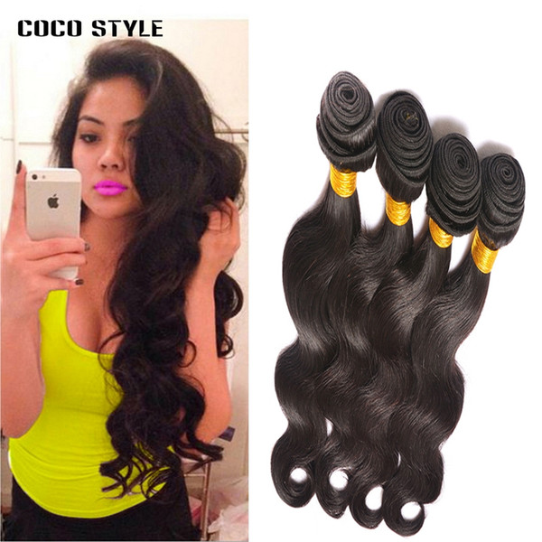 Peruvian Body Wave Hair Weave 4 Bundles Deals 8