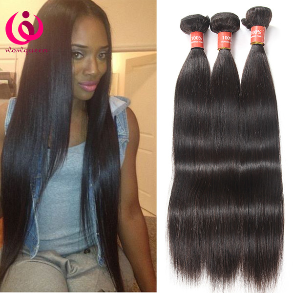 Brazilian Virgin Hair Straight Weave Bundles 3Pcs/lot 8A Grade Malaysian Peruvian Indian Remy Virgin Hair Straight Hair Wholesale Price