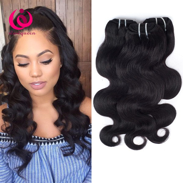 Indian Virgin Human Hair Weave Bundles Body Wave 3pcs/lot Wow Queen Hair Products Good Quality Unprocessed Indian Hair Extensions