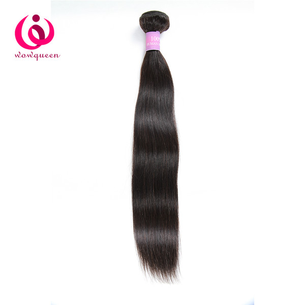 8A Brazilian Straight Hair 1pcs Wow Queen Hair No Shedding No Tangle Cheap Wholesale Prcie Brazilian Virgin Human Hair Extensions