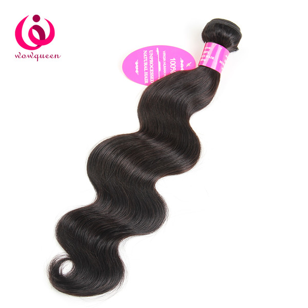 Brazilian Body Wave Hair Weave Bundles 1pcs 8A Grade Wow Queen Hair Products Cheap Price and High Quality Brazilian Virgin Human Hair