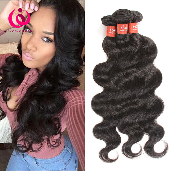 8-28inch Brazilian Body Wave Hair Weave Bundles 5pcs/lot Soft And Thick Wow Queen Wholesale Price Brazilian Virgin Human Hair Extension