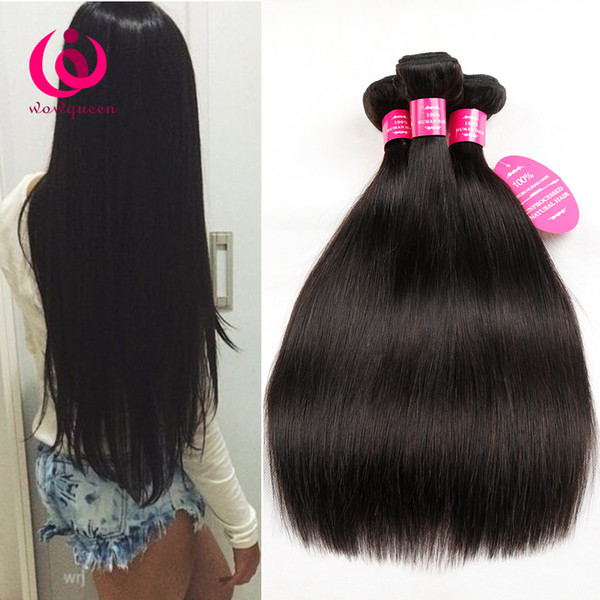 Cambodian Human Straight Hair Weave Bundles Wow Queen Products Cheap Price And High Quality 5pcs/lot 8-28inch Cambodian Virgin Human Hair