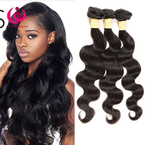 Indian Body Wave Hair Weave Bundles 8A Best Grade Factory Wholesale Price 4Bundles 8-28inch Indian Hair Extensions