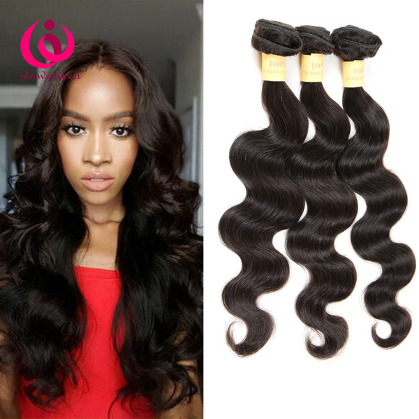 Wholesale Price Brazilian Body Wave 4pcs/lot Unprocessed Virgin Human Hair Weave Bundles Malaysian Peruvian Indian Mongolian Hair Extension