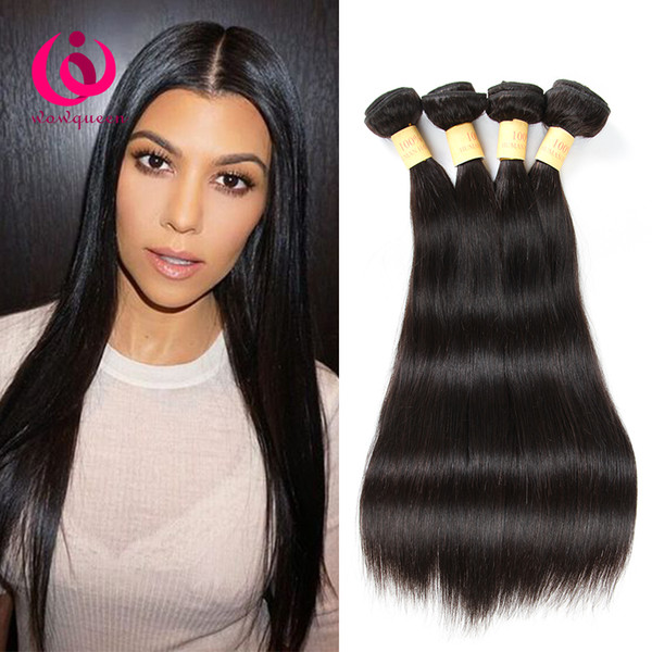 Cambodian Straight Hair Weave Bundles 4pcs/lot Wow Queen Products Cheap Price and High Quality Soft and Thick Cambodian Virgin Human Hair