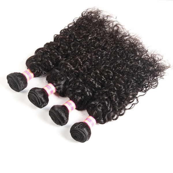 Top Quality Peruvian Virgin Human Hair Water Wave Unprocessed Hair Bundles Peruvian Wet And Wavy Hair Extensions