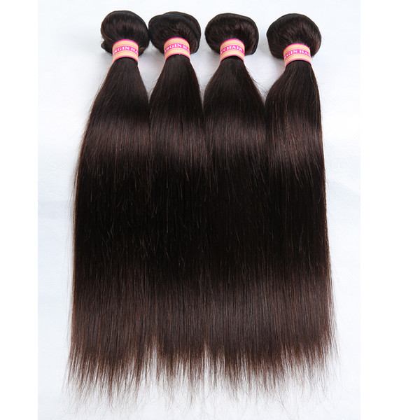 Peruvian Virgin Straight Hair Bundles Body Wave Hair Weaves Natural Color #2 #27 #99J #30 Human Hair Weave