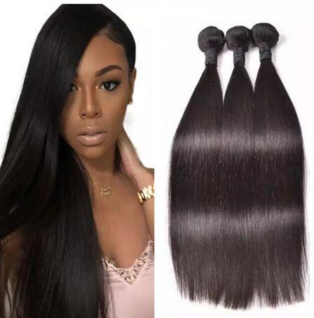 Virgin Human Hair Brazilian Straight Bundles 3pcs Peruvian Malaysian Indian Straight Hair Weaves Unprocessed Cheap Hair Extensions Straight