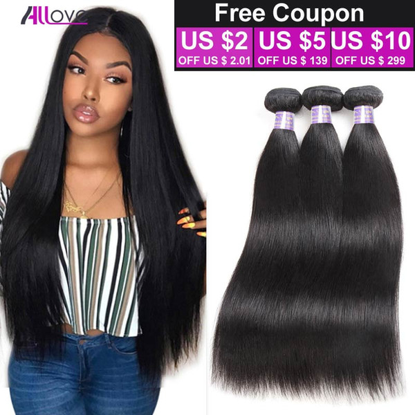 Peruvian Virgin Hair Straight 3 Bundle Deals 8A Unprocessed Virgin Peruvian Straight Weave Bundles Cheap Brazilian Human Hair Weave Online