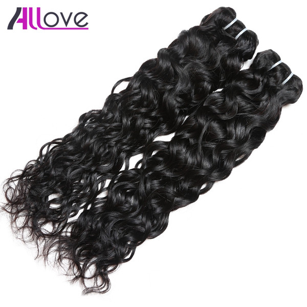 Peruvian Human Hair Weaves Malaysian Hair Bundles Water Wave Deep Curly 2Bundles Indian Extensions Brazilian Virgin Hair