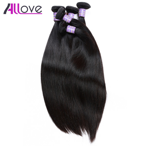 Silky Straight Virgin Hair Extensions Wholesale Cheap 8A Brazilian Hair Wefts 5Bundles Unprocessed Peruvian Indian Malaysian