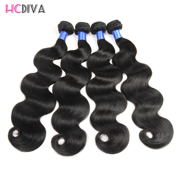 7A Grade Brazilian Virgin Hair Body Wave 3 or 4 or 5 Bundles Unprocessed Virgin Brazilian Hair Body Wave Hair Weave Bundles 8-28 inch deals
