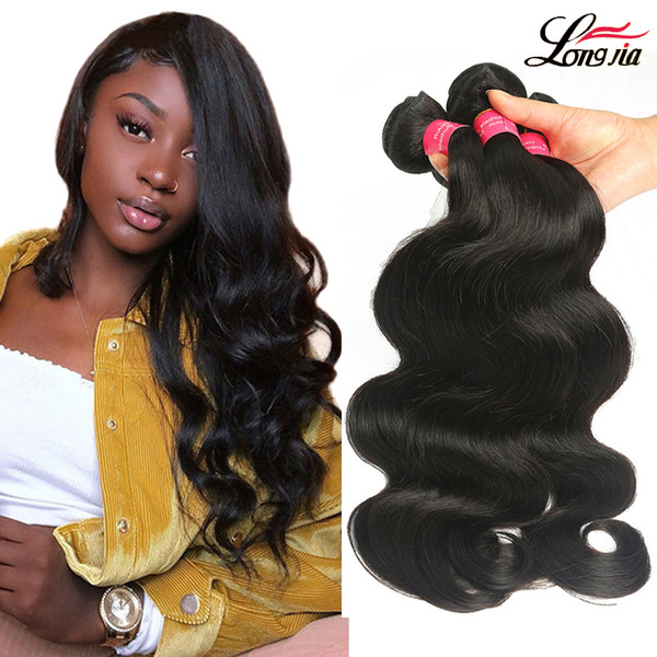 Grade 8A Brazilian Body Wave Unprocessed Brazilian Virgin Hair Body wave Human Hair Extension Cheap Peruvian Malaysian Human Hair Bundles