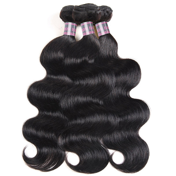 Ishow Human Hair Bundles 8A Unprocessed 3PCS Brazilian Body Wave Hair Weft Wholesale Cheap Peruvian Indian Malaysian Hair Extensions